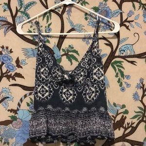 Crop top summer cami